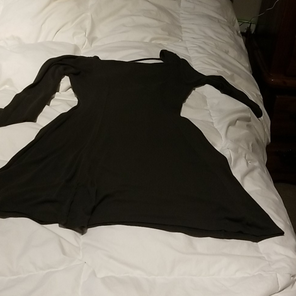 *SOLD*  NWOT Open back skater dress
